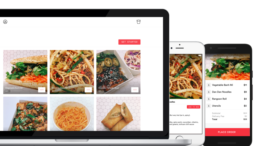 Food ordering App & website