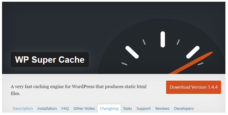 WP super cache