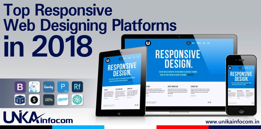 Top Responsive Web Designing Platforms in 2018