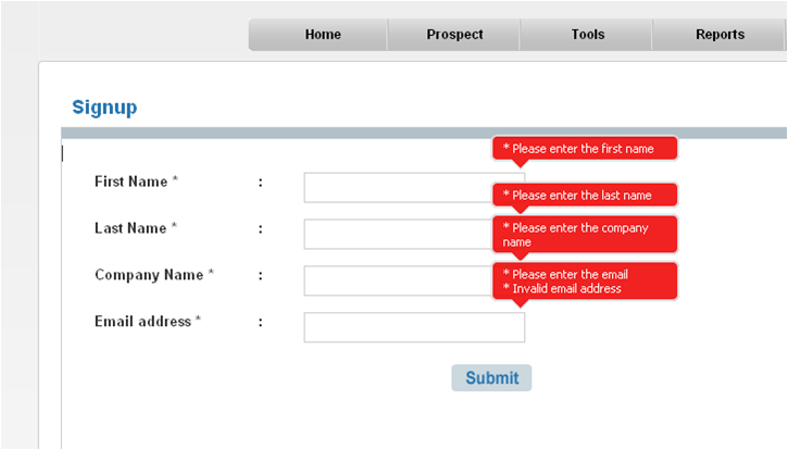 jQuery Validation Plugin