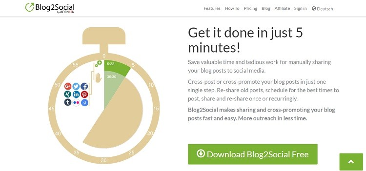 Blog2Social WP Plugin