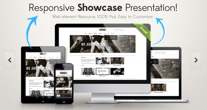 responsive-showcase-psd